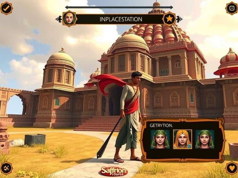 Saffron Sojourn community event screenshot